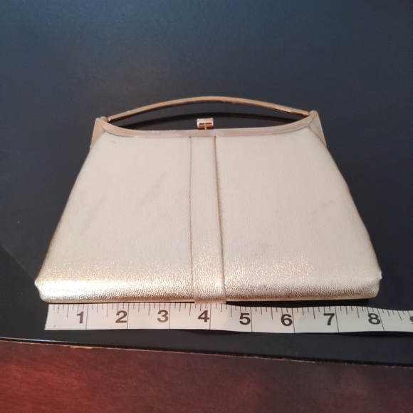 Gold clutch purse clasp closure - Picture 7 of 16